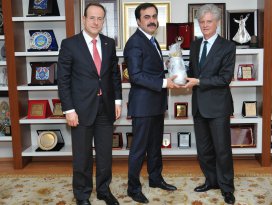 Avusturya Büyükelçisi Wölfer’den KTOya ziyaret