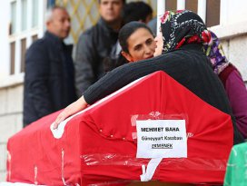 Ermenekte 1 madenci toprağa verildi