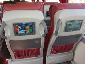 Uzun yolculuklarda LCD keyfi