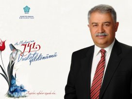 Rektör Şeker’den Mevlana haftası mesajı