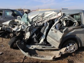 Konyada trafik kazası: 1 ölü, 3 yaralı