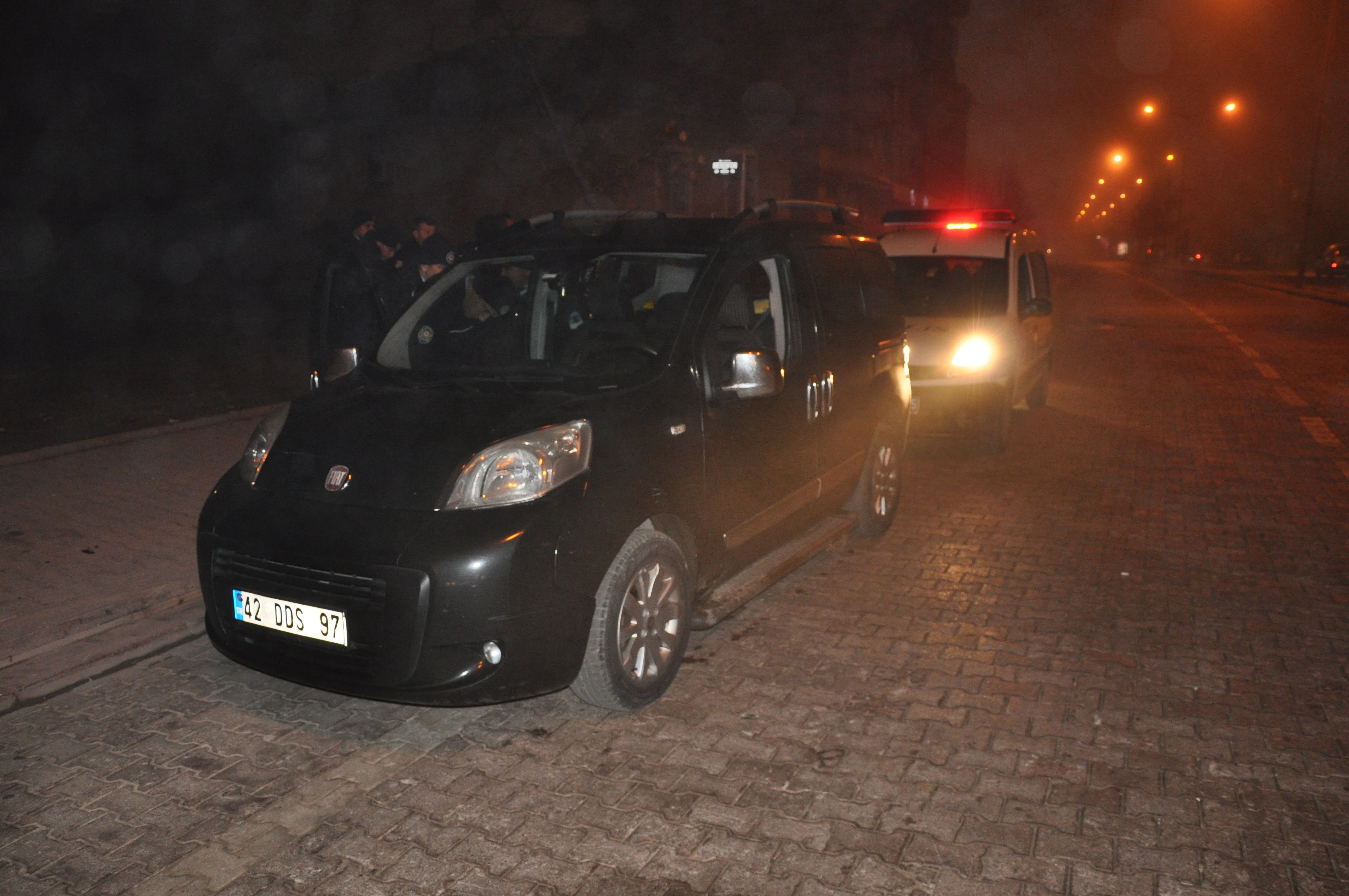 Konyada hareketli gece!