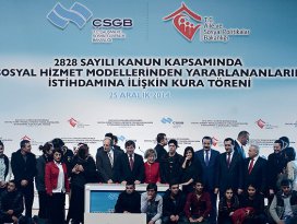 Devlet korumasındaki gençler iş sahibi oldu
