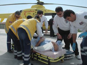 Hava ambulansları hayat kurtarıyor