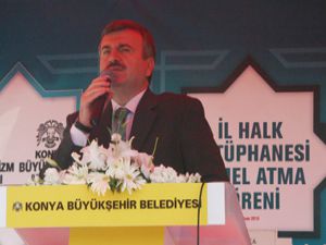 Modern kütüphane için butona basıldı