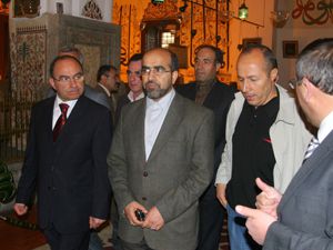 Konyaya İranlı misafir