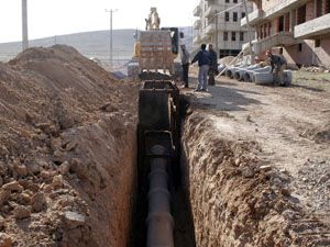 Büyükşehirin kanalizasyon hedefi