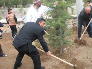 Seyrantepe 2 bin fidanı toprakla buluşturdu
