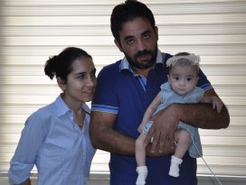 Yaşaması mucize denilen minik Alya herkesi şaşırttı