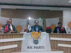 AK Parti Meram İlçe Teşkilatı mahalle toplantılarına devam ediyor