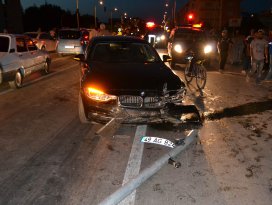 Konyada otomobilin çarptığı Suriyeli çocuk ağır yaralandı