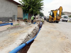 Kadınhanı’nın iki mahallesine 140 kilometrelik su şebekesi
