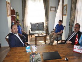 Vali Canbolat’tan TİMAV’a ziyaret
