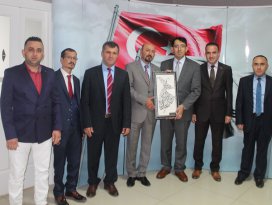 Konya Vergi Dairesi Başkanı KONTİMDER’i ziyaret etti