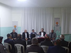 AK Parti Meram mahalle toplantılarına devam ediyor