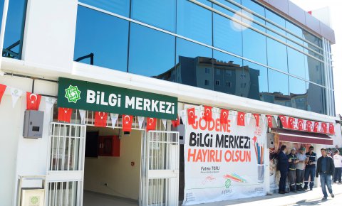 Gödeneye bilgi merkezi açıldı