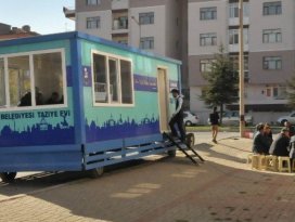 Akşehir Belediyesi’nden mobil taziye evi hizmeti