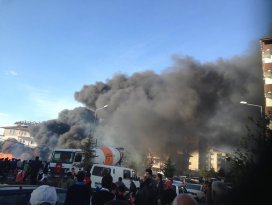 Beyşehir’de korkutan yangın