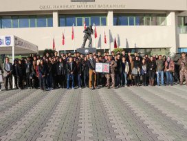 Liselilerden Özel Harekat Daire Başkanlığı’na ziyaret