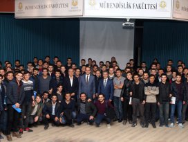 Altay, geleceğin mühendislerine deneyimlerini aktardı