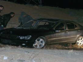Konyada yanan otomobilden ceset çıktı!