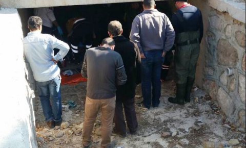 90 yaşındaki adam tahliye kanalında biriken suda boğuldu
