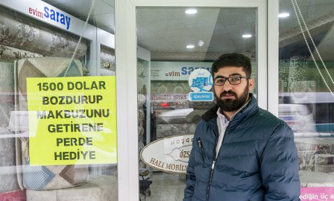 Konyalılardan TL’ye destek