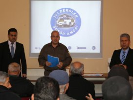 Hadim’de servis şoförlerine trafik eğitimi