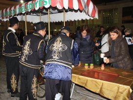 Karatay Belediyesinden salep ikramı