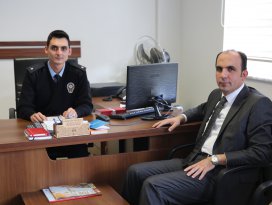 Başkan Altay’dan polis merkezlerine ziyaret