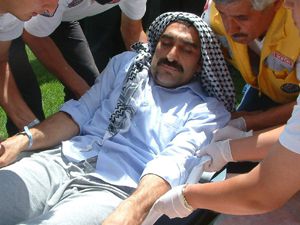 İsrail askarlerinin yaraladığı gönüllü Konyaya getirildi