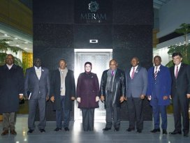 Afrika Büyükelçilerinden Başkan Toru’ya ziyaret