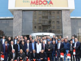 Medova Hastanesi, muhtarları ağırladı