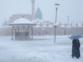 Konyaya kar uyarısı