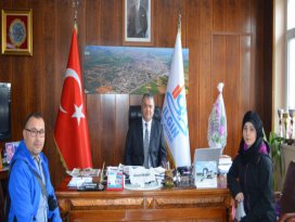 Türkiye üçüncüsü karateciden Karahan’a ziyaret