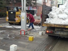 Seydişehir Belediyesinden kış temizliği