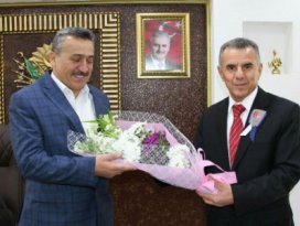 Vergi Dairesi Müdüründen Başkan Tutala ziyaret