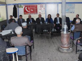 Kaymakam Karaca vatandaşlarla buluştu