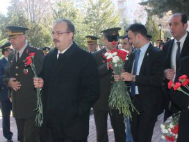 Konyada şehitler anıldı