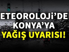 Konyada hava durumu!