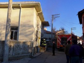 Seydişehir’de camide yangın