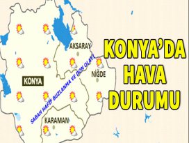 Konyada hava durumu!