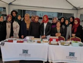KTO Karatay Üniversitesi öğrencilerinden Halep ve İdlip için kermes