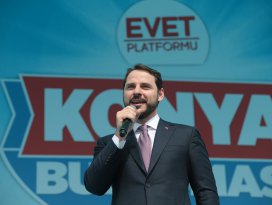 Bakan Albayrak Konyada konuştu