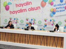 Meram Belediye Meclisini çocuklar yönetti