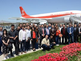 Konya basınına lale gezisi