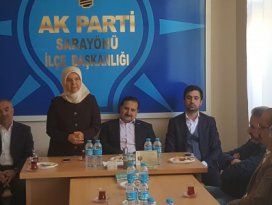 Hüsnüye Erdoğan ve Hacı Ahmet Özdemirden teşekkür ziyareti
