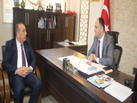 Karamercan’dan Başkan Özaltun’a ziyaret