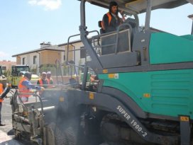 Selçuklu’da asfalt çalışmaları başladı