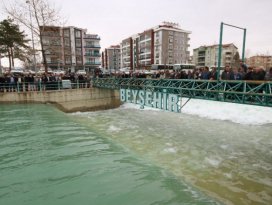 Beyşehir Göl’ü balıkları artık BSA kanalına akmayacak